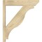 Ekena Millwork Funston Slat Rough Sawn Outlooker, Douglas Fir, 6"W x 28"D x 32"H OUT06X28X32FST06RDF - alternate 2